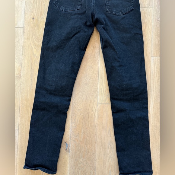 H&M Slim Fit Coupe Etroite Mens Black Denim Jeans Size 28x32 - Picture 5 of 7